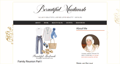 Desktop Screenshot of beautiful-muslimah.com