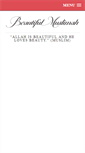Mobile Screenshot of beautiful-muslimah.com